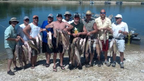 80 Catfish on Saturday... Great Day!