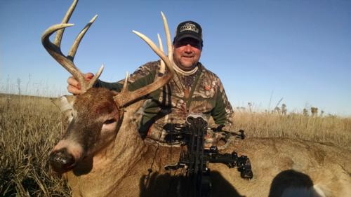 Large 8 Point Buck Down