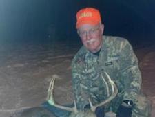 Don got this nice buck in sub zero weather. Way to hang tough.