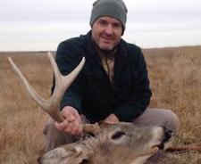 Layne worked hard for this. We respect his hunting ability.